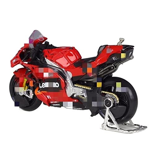 Modèle de moto de course Yamaha 1:18 Fabio Quartararo jouet miniature en alliage moulé