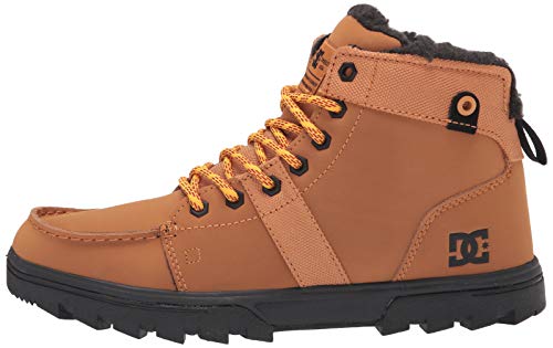 Dc Men's Woodland Cold Weather Casual High Top Shoe Snow Boot, Wheat, 7 #TOP7