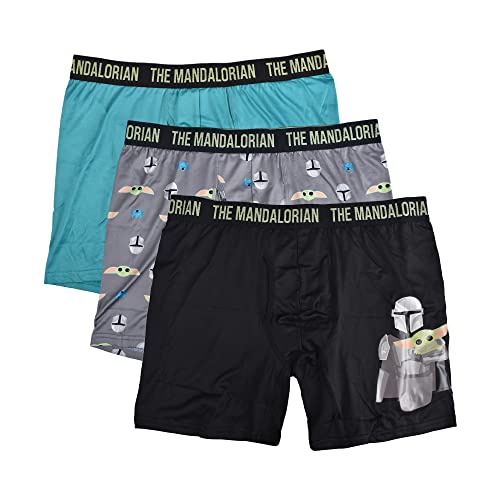 Star Wars Pack de 3 Pantalones Cortos de Boxer Ropa Interior de