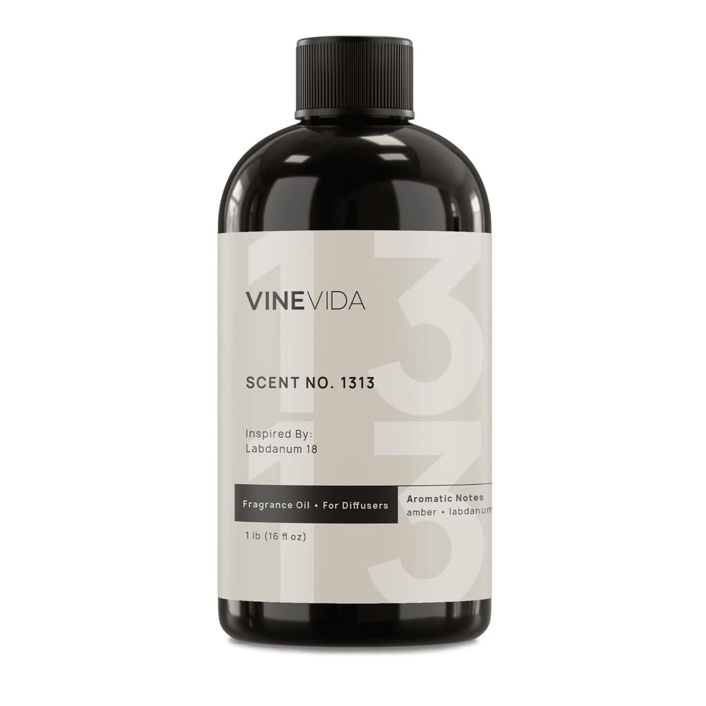 VINEVIDA [16 Oz] Inspired by: Labdanum 18; Diffuser Oil Refill | Premium Scent Diffuser Oil for Home