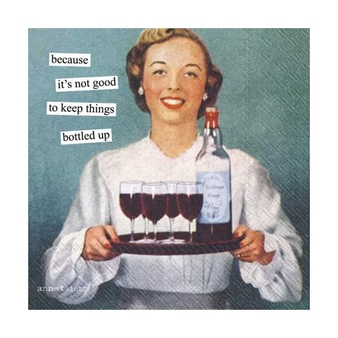 IHR Anne Taintor Retro Cocktail Napkins Cover
