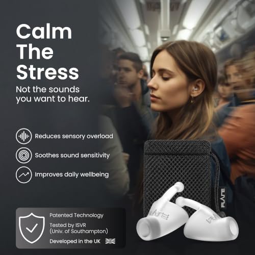 Image of Flare Calmer - Ear Plugs Alternative - Reduce Annoying Noises Without Blocking Sound - Soft Reusable Silicone - Grey
