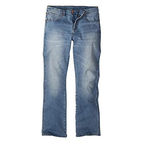 Image of Wrangler Men's Retro Slim Fit Straight Leg Jean