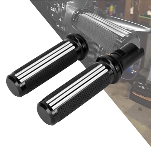 Poignées guidon moto aluminium pour Harley Touring Softail 2023-2025