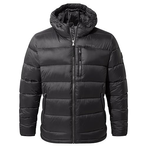TOG24 Maloney Mens Padded Jacket Warm Windproof Puffer Jackets Winter Insulated Quilted Coat with Multi-pocket for Hiking Skiing Travelling Black 4XL - Image 7