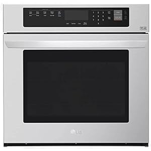 LG LWS3063ST 4.7 Cu. Ft. Stainless Electric Convection Wall Oven LWS3063ST