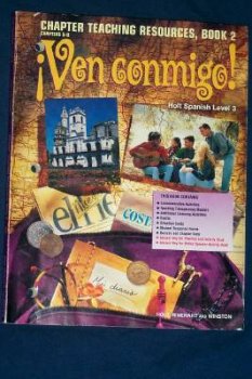 Paperback Ven Conmigo! Chapter Teaching Resources, Book 2, Chapters 5-8 Book