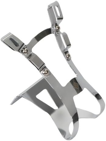Origin8 Double Steel Toe Clips, Chrome Plated