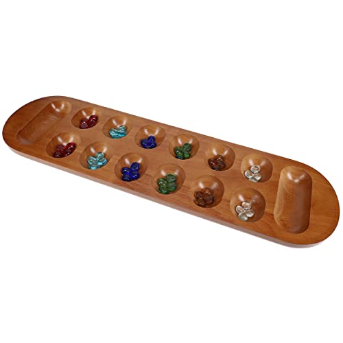 Coffee Table African Stone Game - Madera sólida miniatura 6