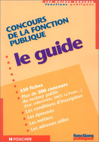 Concours de la fonction publique : Le guide