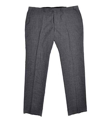 LAUREN RALPH LAUREN Men's Ultraflex Suit Pants Grey 44x32