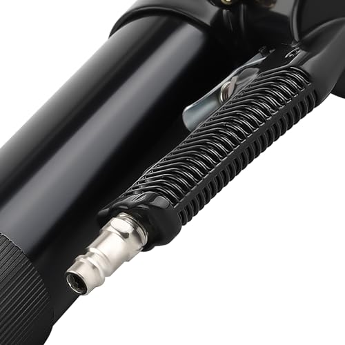 maXpeedingrods Pneumatic Grease Gun, 6000PSI Air Operated Grease Gun, Automatic Continuous Cycle Heavy Duty Air Compressor Grease Gun with 14 oz Load