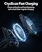 ESR for MagSafe Car Mount Charger with CryoBoost, Magnetic Wireless Car Charger Compatible with MagSafe Car Charging, for iPhone 16/15/14/13/12, S25, Fast Phone Cooling Charging Set,36W QC 3.0 Adapter