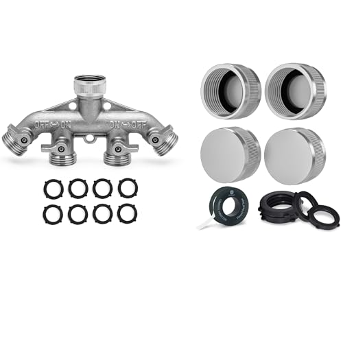 4 way hose splitters