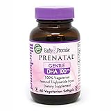 Bluebonnet Early Promise Prenatal Gentle DHA 100 mg Vegetable Capsules, 60 Count