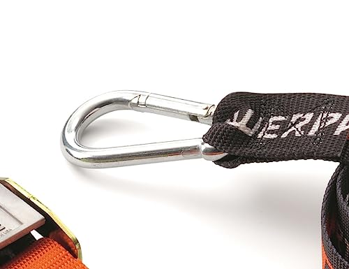 Conjunto de amarração premium KTM U6910047, (pacote com 2) possui laços de amarração macios embutido