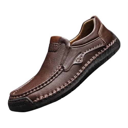 Dress Shoes for Men Men's Leather Oxford Shoes Formal Business Loafers for Office, Weddings, and Parties