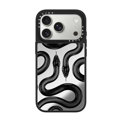 CASETiFY Mirror for iPhone 17 Pro Case, MagSafe Compatible, Black Bumper by CASETiFY - Used condition - US$37.17