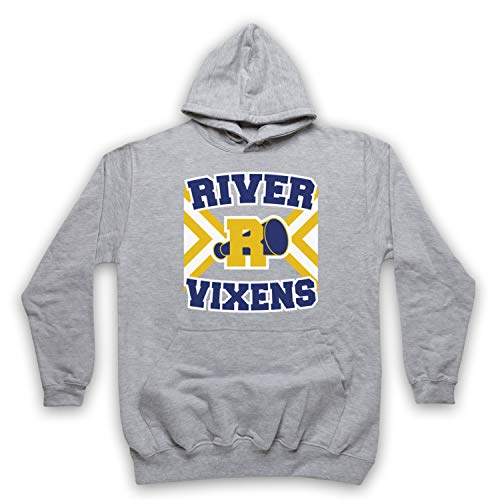 Sweat a capuche River Vixens bleu une idee cadeau originale en taille XL