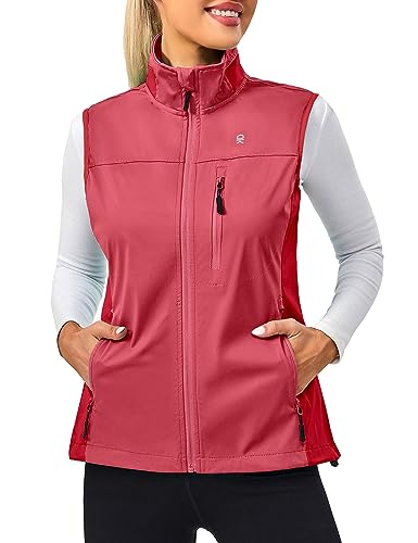 Image of Little Donkey Andy Lightweight Cycling Vest Windproof Sleeveless Jacket for Women Water-Repellent Stretch Vest for Running
