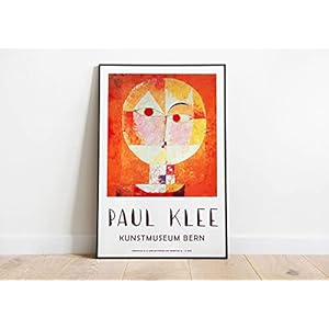 Paul Klee tentoonstellingsposter – Paul Klee afbeelding – abstracte kunst – wanddecoratie – kunstwerken – Room Decor