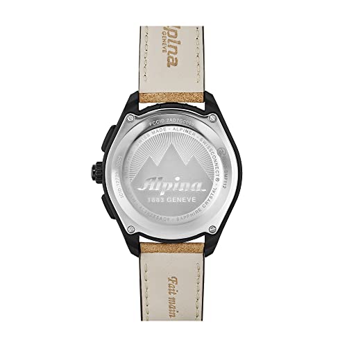 Alpina Men's Alpiner X Outdoor Connected Watch, Multi-Functional, Activity, Sleep, Gps, Message Notifications, Worldtimer, Digitial Led Screen, Sapphire Crystal, 45Mm #TOP2