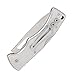 Bear Edge 2-3/4 Inch Moneyclip Knife, 440 Stainless Steel Blade and Handle with Keyhole Ring and Money Clip (BE524)