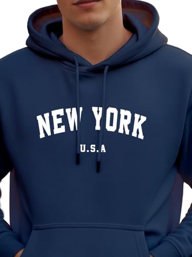 Image of XENOVAURBAN Hoodie for Men /Women | Unisex fit Cotton Fleece Hooded Sweatshirt - MIXD1