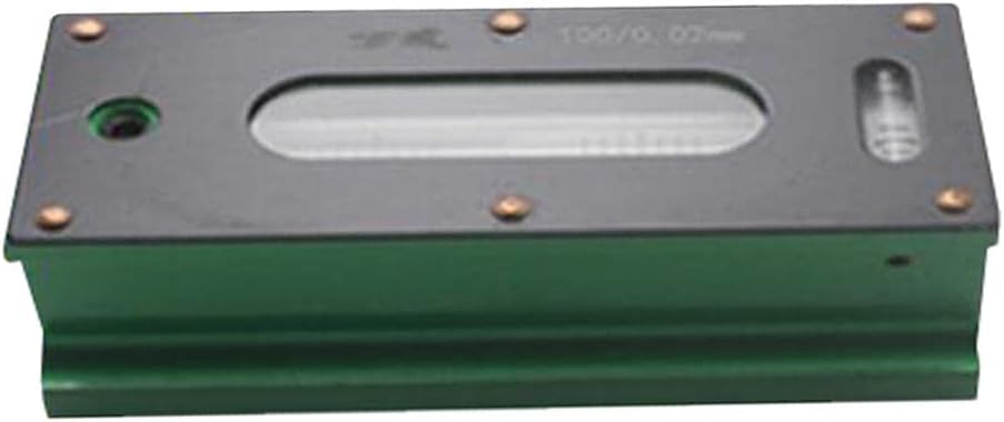 High Precision Metric 100mm Bar Leveler, Mechanical Bar Level Instrument Measuring Tool, Accuracy 0.02mm/756