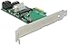 Produktbild DeLOCK 89371 interne mSATA, SATA Karte und Schnittstellen-Adapter  Karten und Adapter von Schnittstellen (PCIe, mSATA, SATA, 0, 1, 6 Gbit/s, Grün, Silber, Windows 7 Home Basic, Windows 7 Home Basic X64, Windows 7 Home Premium, Windows 7 Home Premium...)