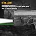 DEFENTAC 350 Lumens Pistol Light Green Laser Combo is Compatible with P365/ X/XL (No Macro), Rechargeable, Not for Other Pistols