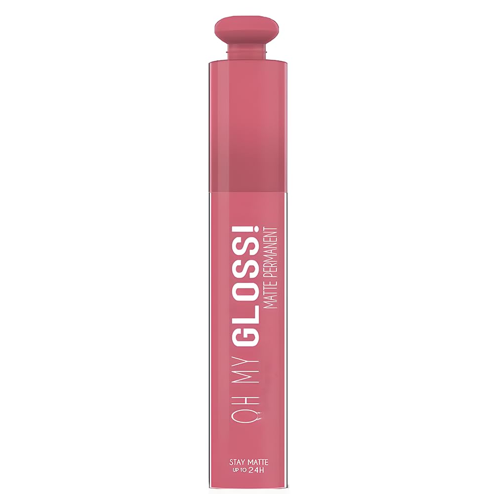 Oh My Gloss! Pintalabios Líquido, Color Intenso, Fórmula Mate Larga Duración 24h, Con Ácido Hialurónico, Infalible Matte (Tono 4)