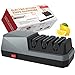YOORLEAY 3 Stage Electric Knife Sharpener, Grey