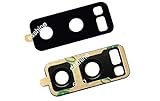EShine Back Rear Camera Glass Lens Replacement + Adhesive Preinstalled for Samsung Galaxy Note 8 N950 (ALL CARRIERS) + Cloth