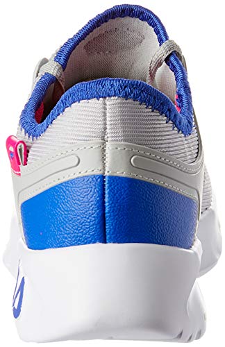 Tênis, Iconic, Fila, Feminino, Prata/Royal/Rosa Flúor, 40