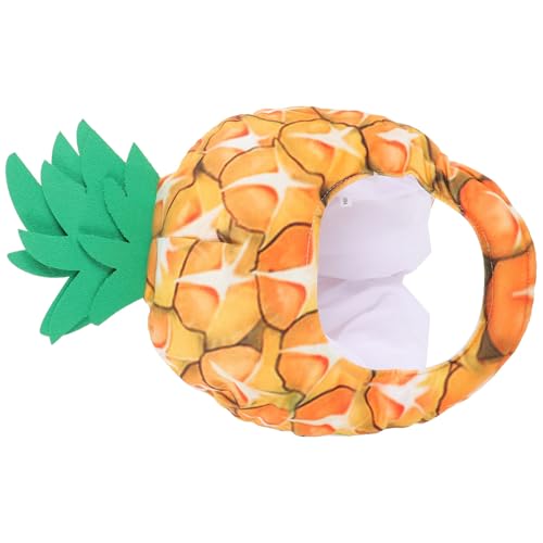 Chapeau masque ananas en coton fini les déguisements qui grattent pour fête
