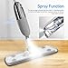 Baluue Spray Mop Fiber Cleaning Mop Flat Mop Refillable Rotatable Spray Mop with 3pcs Washable Pads