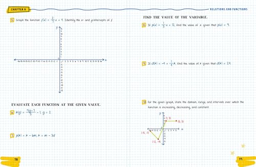 The Big Fat High School Algebra 2 Workbook: 400+ Algebra 2 Practice Exercises (Big Fat Notebooks) - Image 5