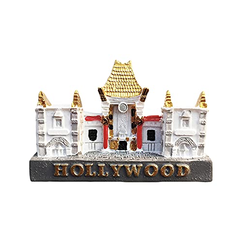 Los Angeles USA 3D Theater Fridge Magnet Souvenir Gift,Handm