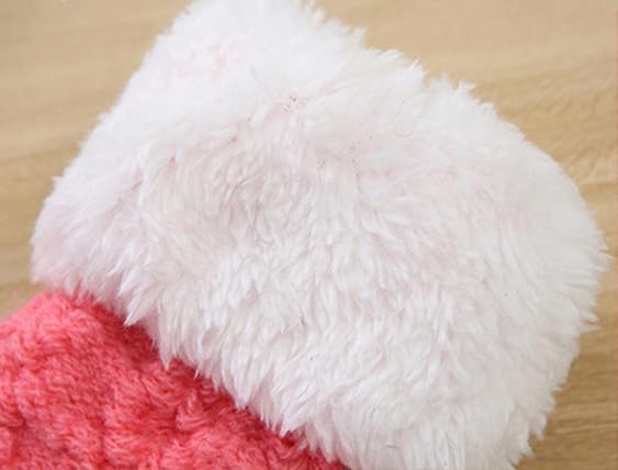 Kids Winter Soft Warm Mittens - Cold Weather Cozy Thermal Elastic Knit Gloves for 2-6 Years Old - Image 4