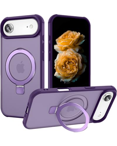 Coque iPhone 17 Air antichoc militaire violette rigide mince 6.5 pouces