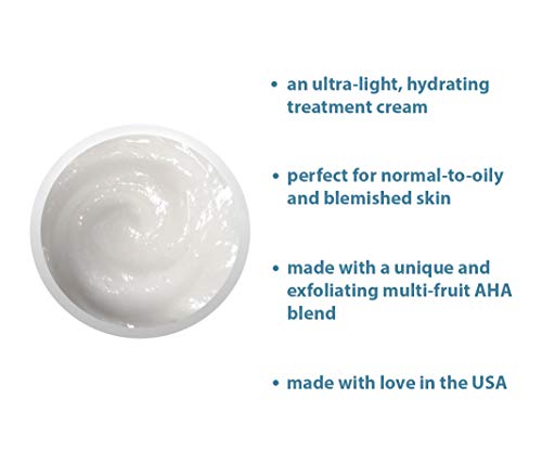Raya Multi-Fruit Cream With Aha (G-323) | Light, Moisturizing Facial Treatment For Oily And Break-Out Skin | Helps Prevent Black-Heads, White-Heads, And Inflammation | Made With Alpha Hydroxy Acids #TOP2