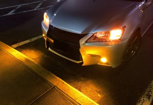 Lámparas LED Ámbar para Niebla Lexus/Toyota iJDMTOY miniatura 4