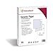 DocuGard Standard Medical Security Paper for Printing Prescriptions and Preventing Fraud, CMS Approved, 6 Security Features, Laser and Inkjet Safe, Blue, 8.5 x 11, 24 lb., 500 Sheets (04541)