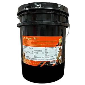 LMF Digest 911″ 25 Pound prebiotic and probiotic Supplement for Horses, ruminants and Pets