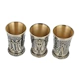 Copas egipcias para beber: la copa de vino se puede utilizar para fiestas, bodas, días festivos, recepciones de banquetes, catering, etc. es un excelente recipiente para líquidos, copas egipcias