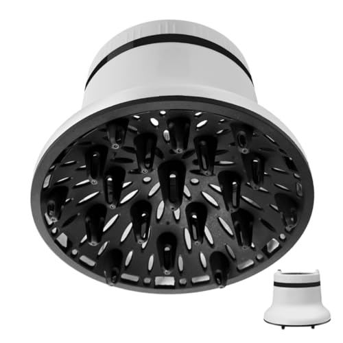 Didiseaon 3 Pecas capa secador cabelo cachos frizzer difusor seja difícil acessório para secador cab