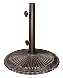 Treasure Garden 50 LB Classic Market Umbrella Base (Bronze Finish)