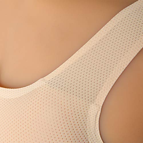 Zmasi Silicone Breast Form Pocket Bra Mastectomy Bras For Mastectomy Prosthesis Crossdresser (Nude) #TOP5