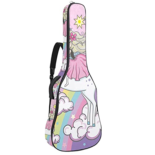 Housse guitare basse rembourrée Coralcm anti-choc avec boucle de rangement